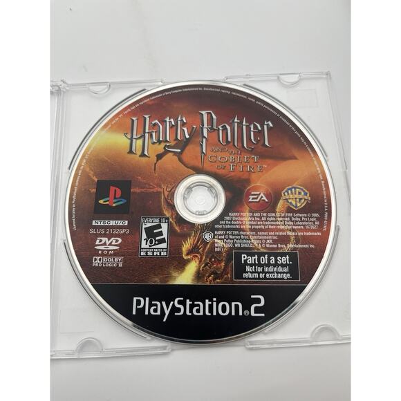 Harry Potter and the Goblet of Fire PS2 Disc Only Working Clean - Picture 2 of 4